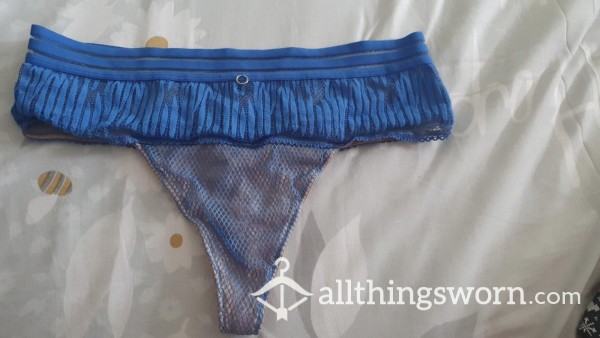 Exotic Blue Ann Summers Thong - Requests Taken X