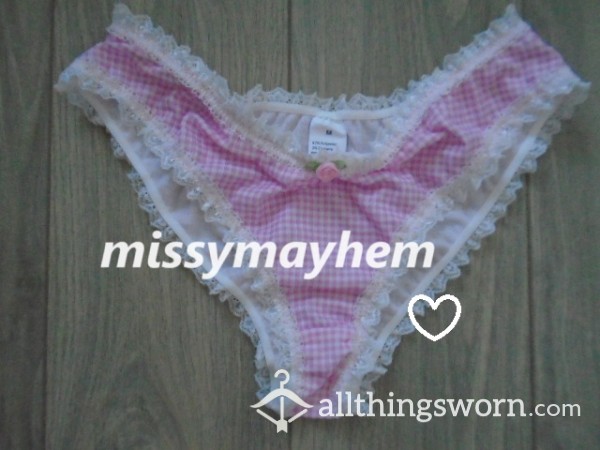(1SOLD) 2pairs Left🩷🩷Extra Pretty Panties🩷🩷
