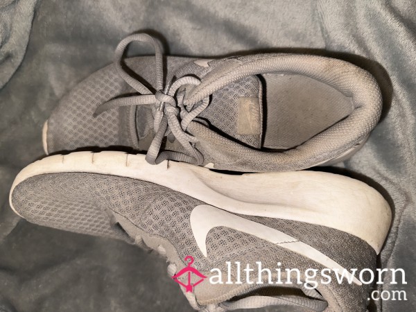 Extremely Worn Gym Shoes