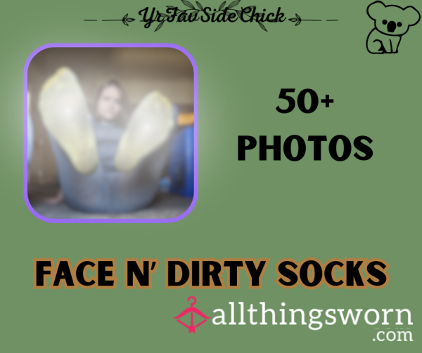 Face N' Dirty Socks