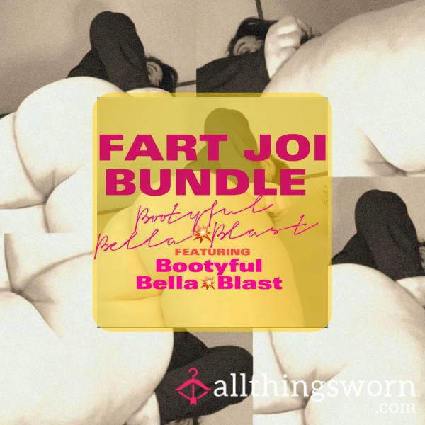 Fart JOI And Compilation Bundle - BBW That Has The BEST Bubbliest Fart And HUGE Booty