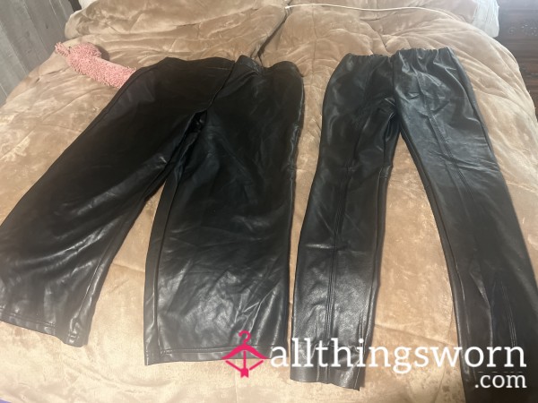 Faux Leather Pants Size Xl Or S Pick Your Pair
