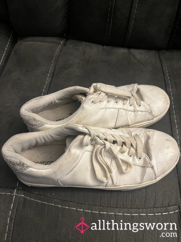 Filthy Sneakers Worn Inside Wrestling Ring Multiple Times