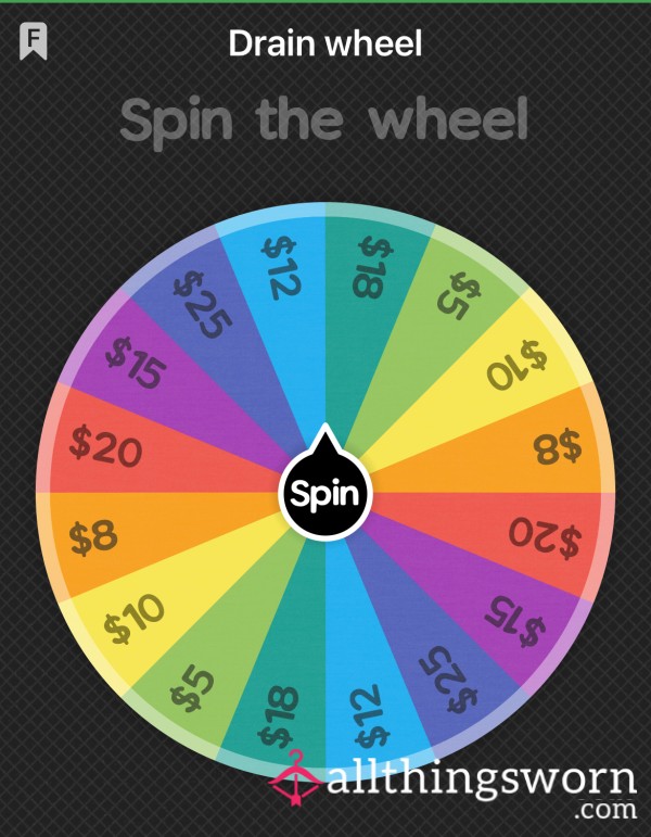 Findom Mini Drain Wheel