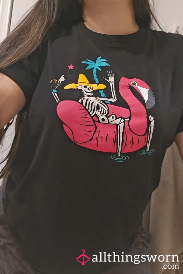 Flamingo Floaty Sleep T-Shirt