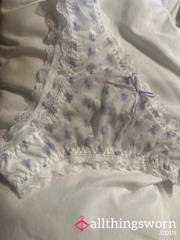 Floral Pussy Knickers