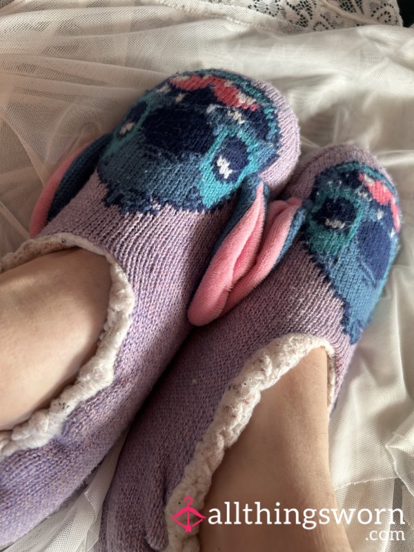 Fluffy Sock Slippers💜💙