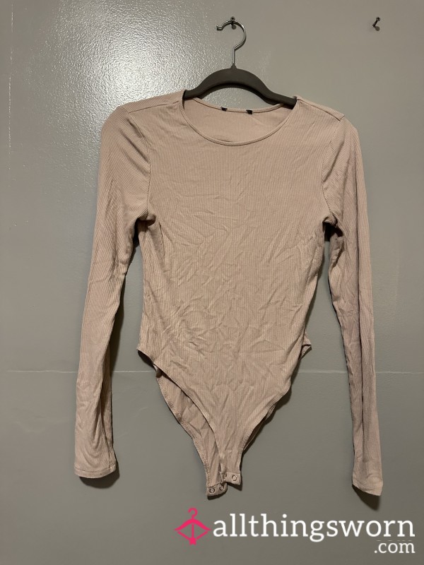 Forever 21 Nude Pink Body Suit XL