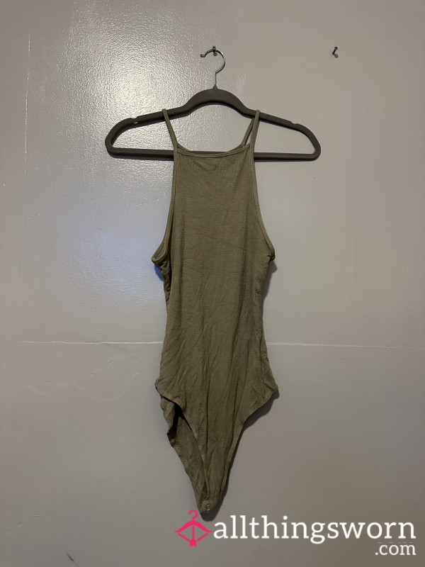 Forever 21 Olive Green Body Suit L