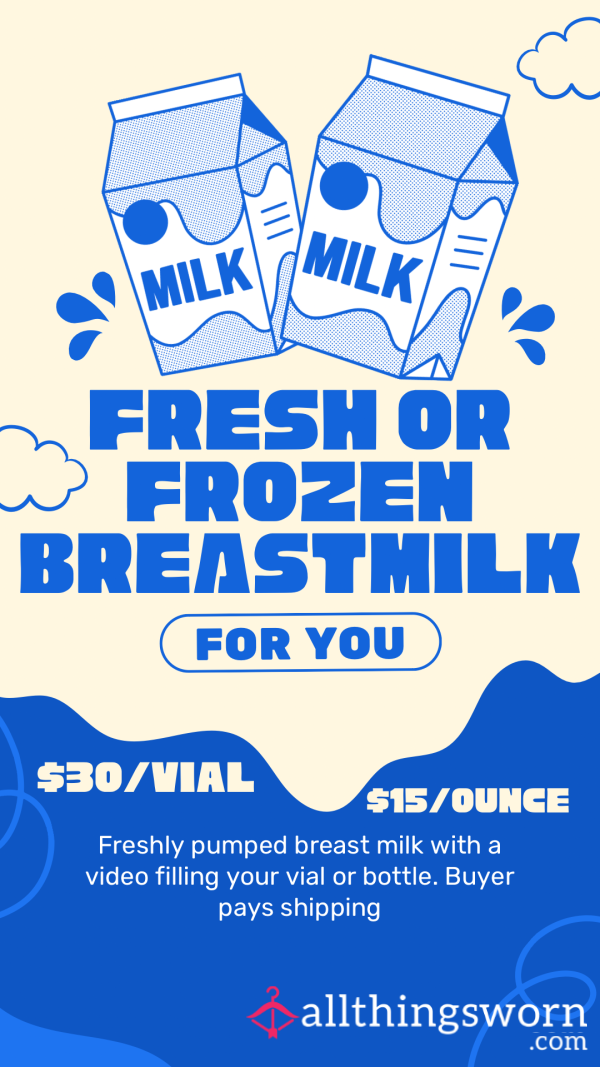 Fresh Or Frozen Breastmilk 🥛