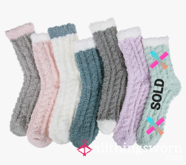 Fuzzy Socks - Size 13 Feet