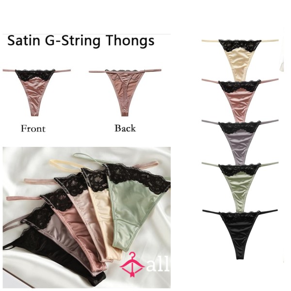 G String Satin 🥵