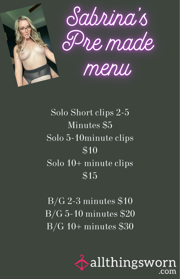 Get Sexy Content From Me!