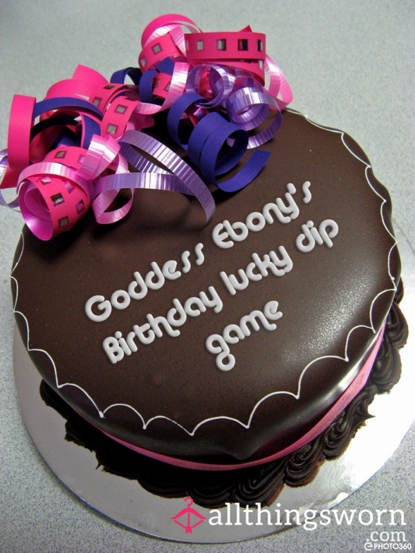 Goddess Ebony's Birthday Lucky Dip