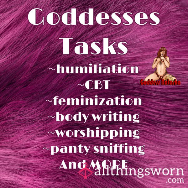 Goddesses Tasks