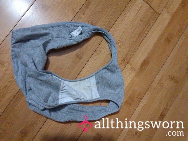 Gray Maternity Panties