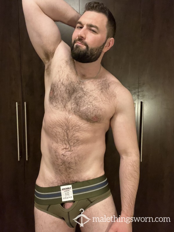 Green Hockey Jock