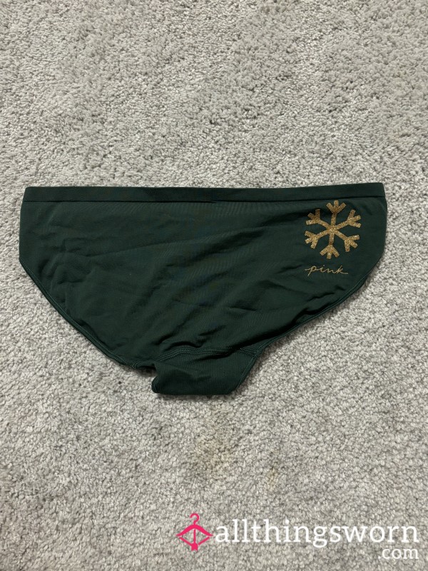 Green Holiday Panty