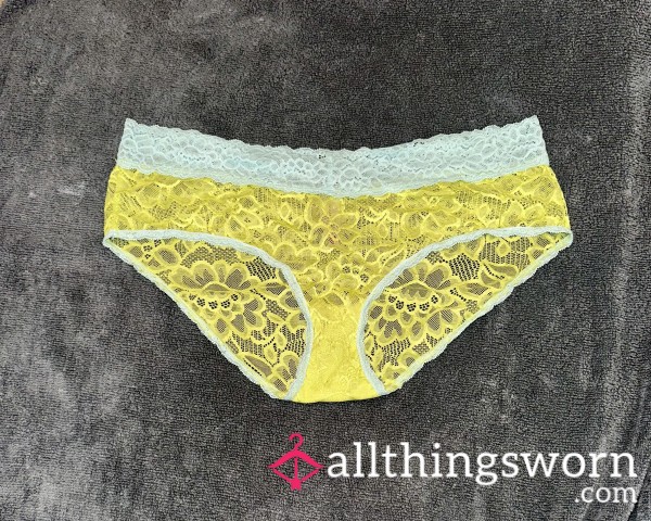 Green&Blue Lace Panties 💚💙