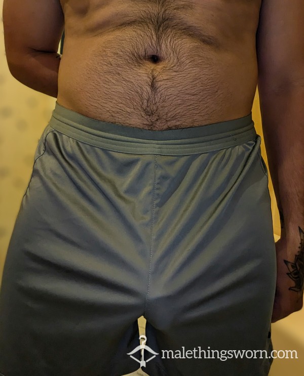 Grey Puma Running Shorts