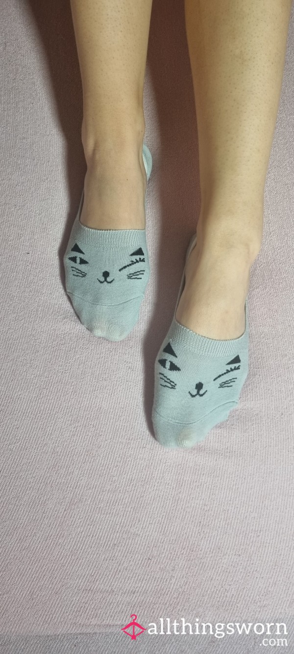 Grey Socks - Worn For 2 Days 💕
