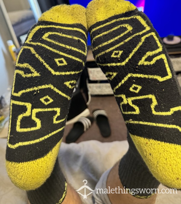 GYM SOCKS YELLOW