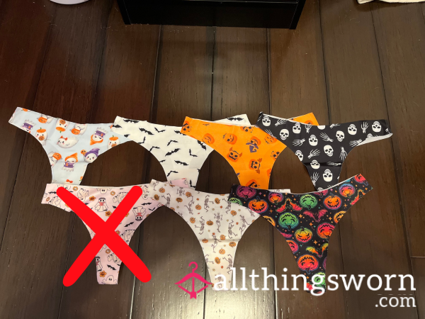 Halloween Thongs