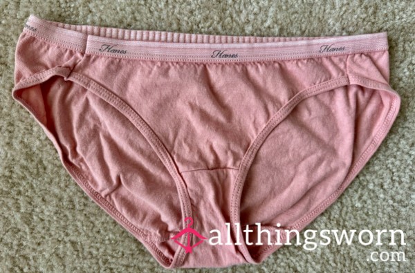 Hanes Pink Cotton Fullbacks