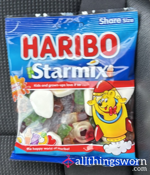 Haribo Packet Chewed And Spit