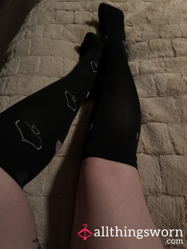 Hearts And Spades Compression Socks