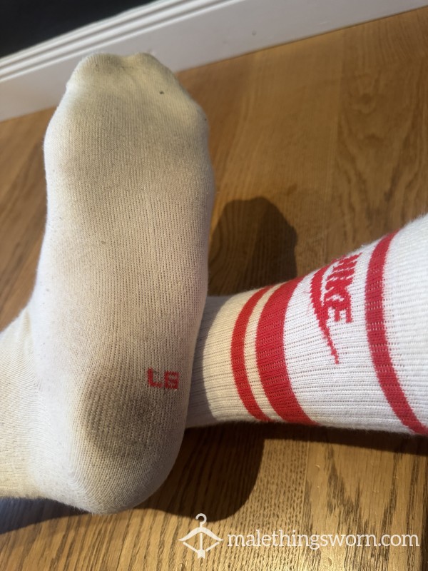 Nike Socks Heavily Used By Prew-owner And Me...