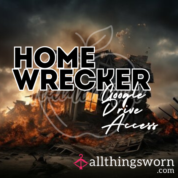 Home Wrecker Digital Content | 4 Premade Videos | 2 Audio Clips | Google Drive Access | Option To Purchase Individual Videos