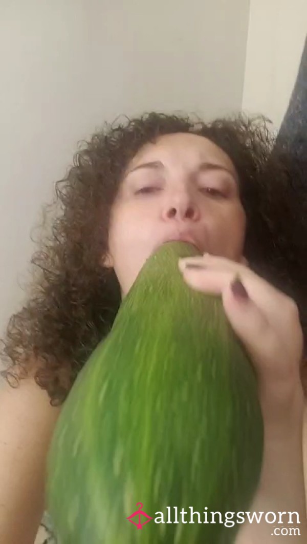Homemade Toy Play Clips From Video Chat, Feat. Huge Squash!