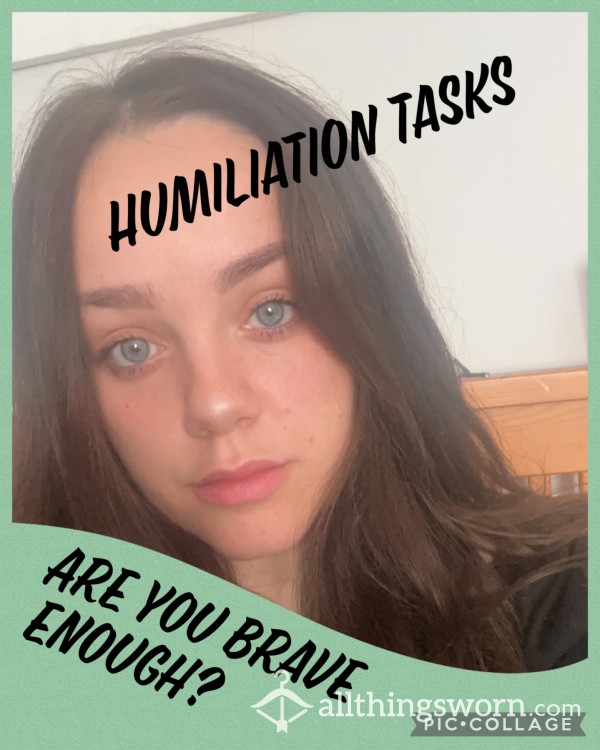 Humiliation Tasks