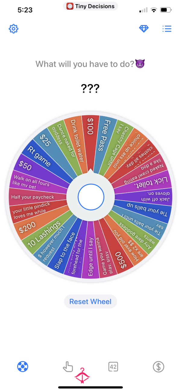 Humiliation Wheel