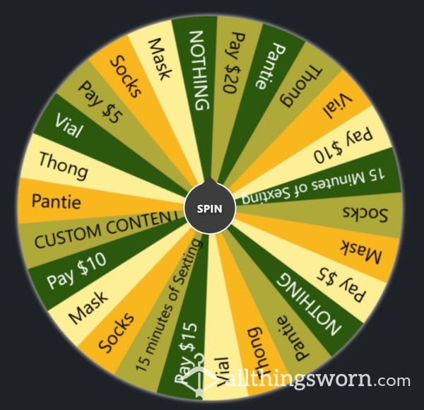 Item Wheel For When You Can't Choose!