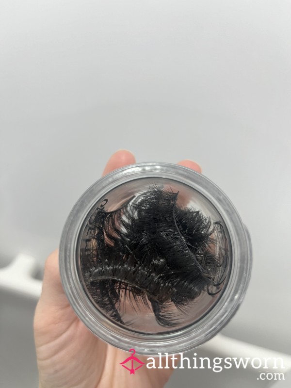 👁️ Jar Full Of Used Eyelashes 👁️