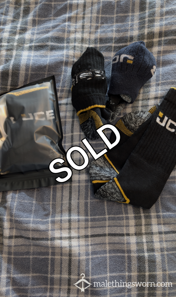 JCB Socks 🧦 Thick, Sweaty And Potent 😈 £13 Shipping Included £16 International Shipping Included