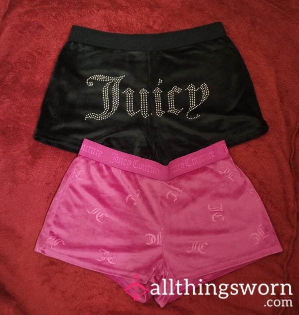 Juicy Couture Velvet Shorts