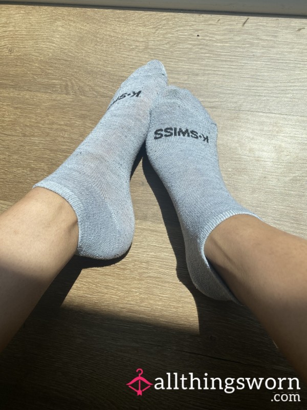 K Swiss Grey Socks