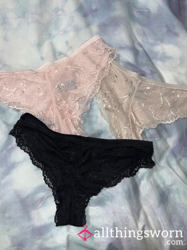 Lace Panties! Your Choice Of Color