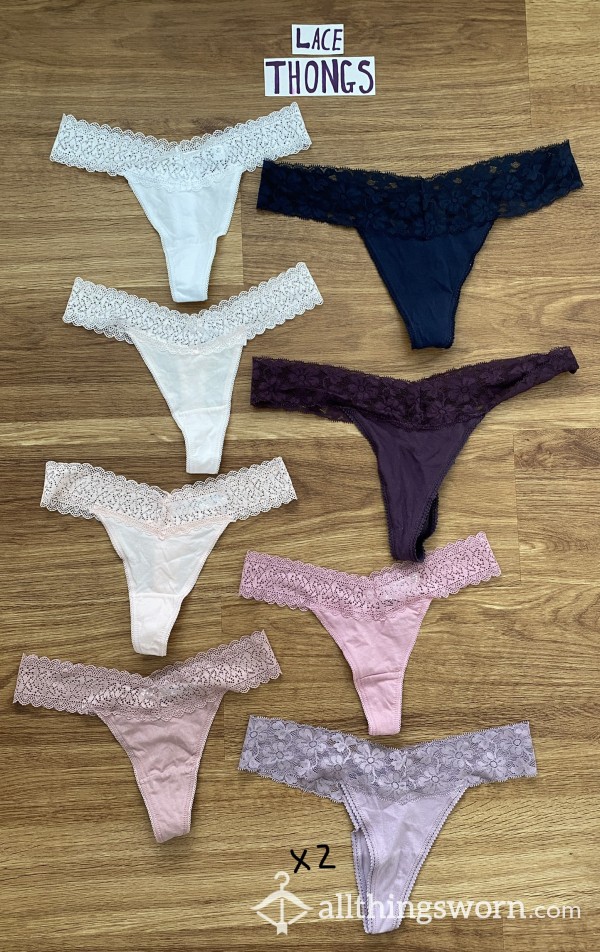 Lace Thongs