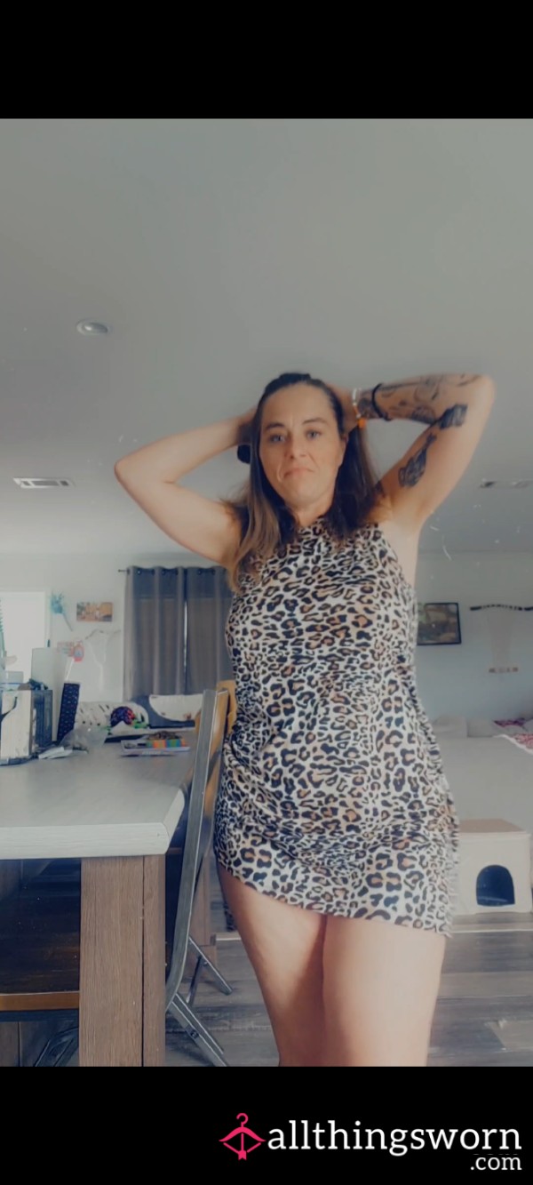 Leopard Print Dress