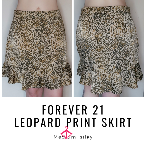 LEOPARD PRINT SKIRT