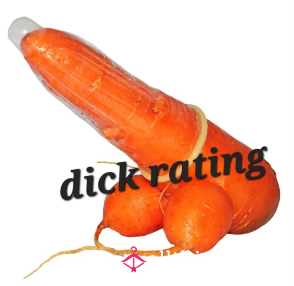 Let Me Rate Your Carrot 🥕(d*ck Rating)