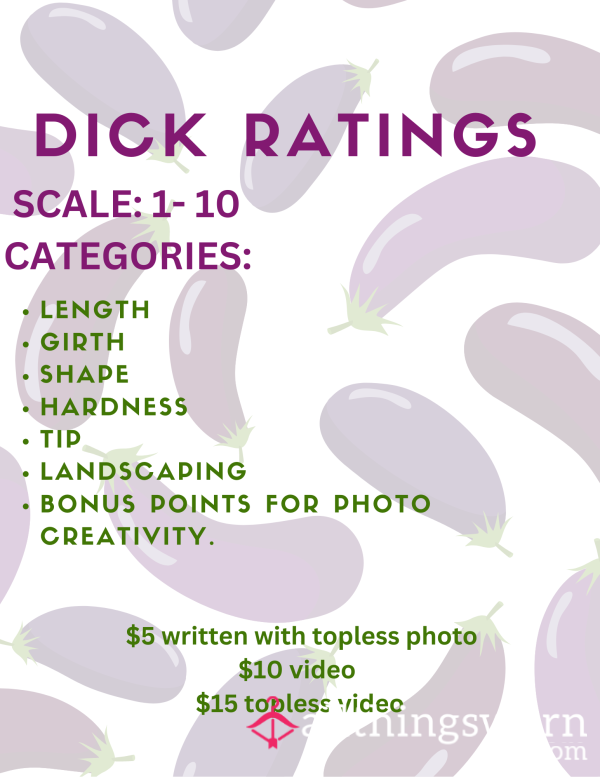 D*ck Ratings