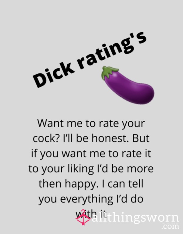 Let’s Rate Your 🍆