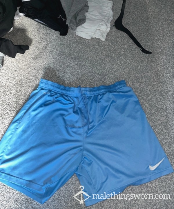 Light Blue Nike Gym Shorts