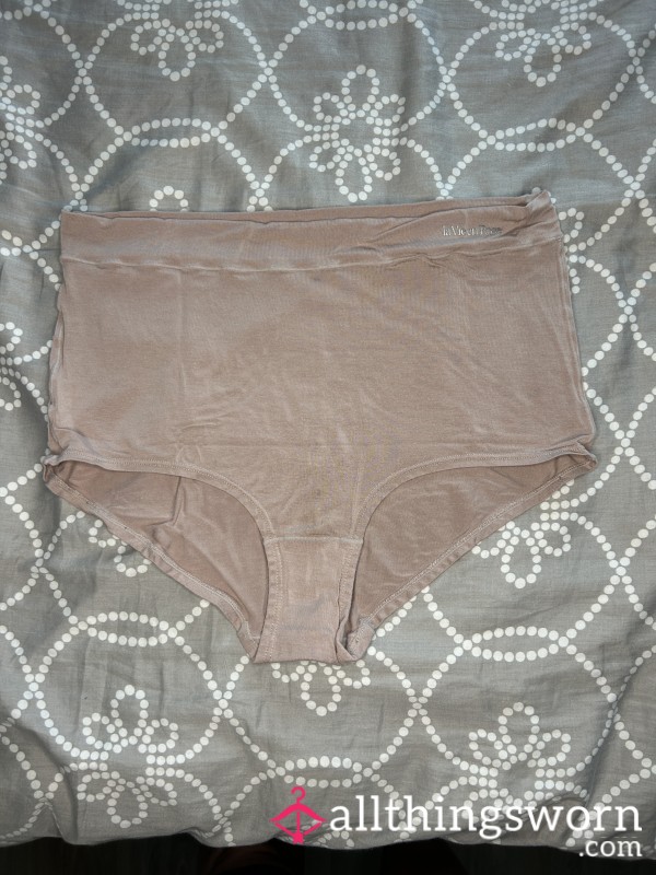 Light Pink High-waisted Panties Size Large