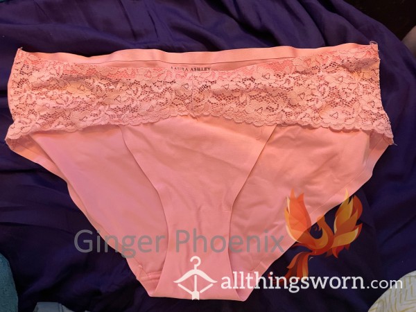 Light Pink Panties!  Over 5 Years Of Wear.  Soft, Sexy, Silky <3